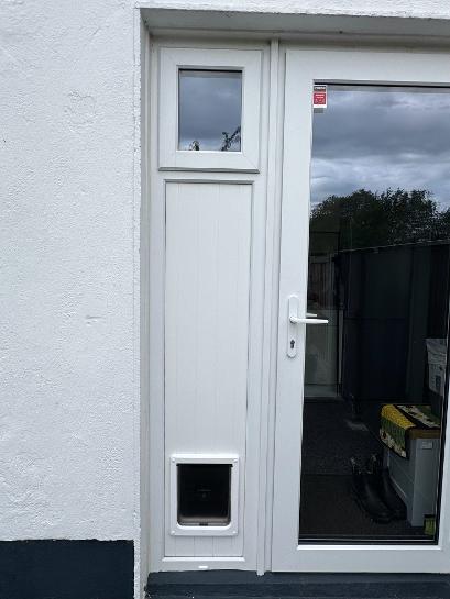 Pet flap installation Co.Kildare | Paneless Solutions