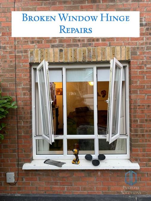 broken window hinge repairs